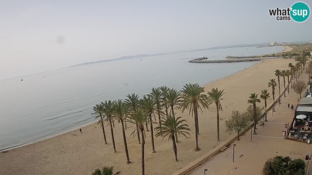 LIVEcam Roses plage – Hotel Montecarlo