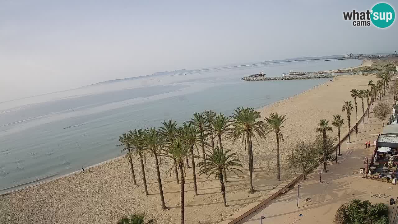 LIVEcam Roses plage – Hotel Montecarlo