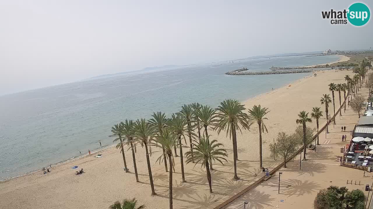 LIVEcam Roses plage – Hotel Montecarlo