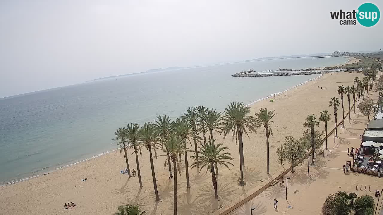 LIVEcam Roses plage – Hotel Montecarlo