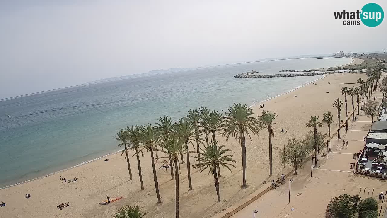 LIVEcam Roses plage – Hotel Montecarlo