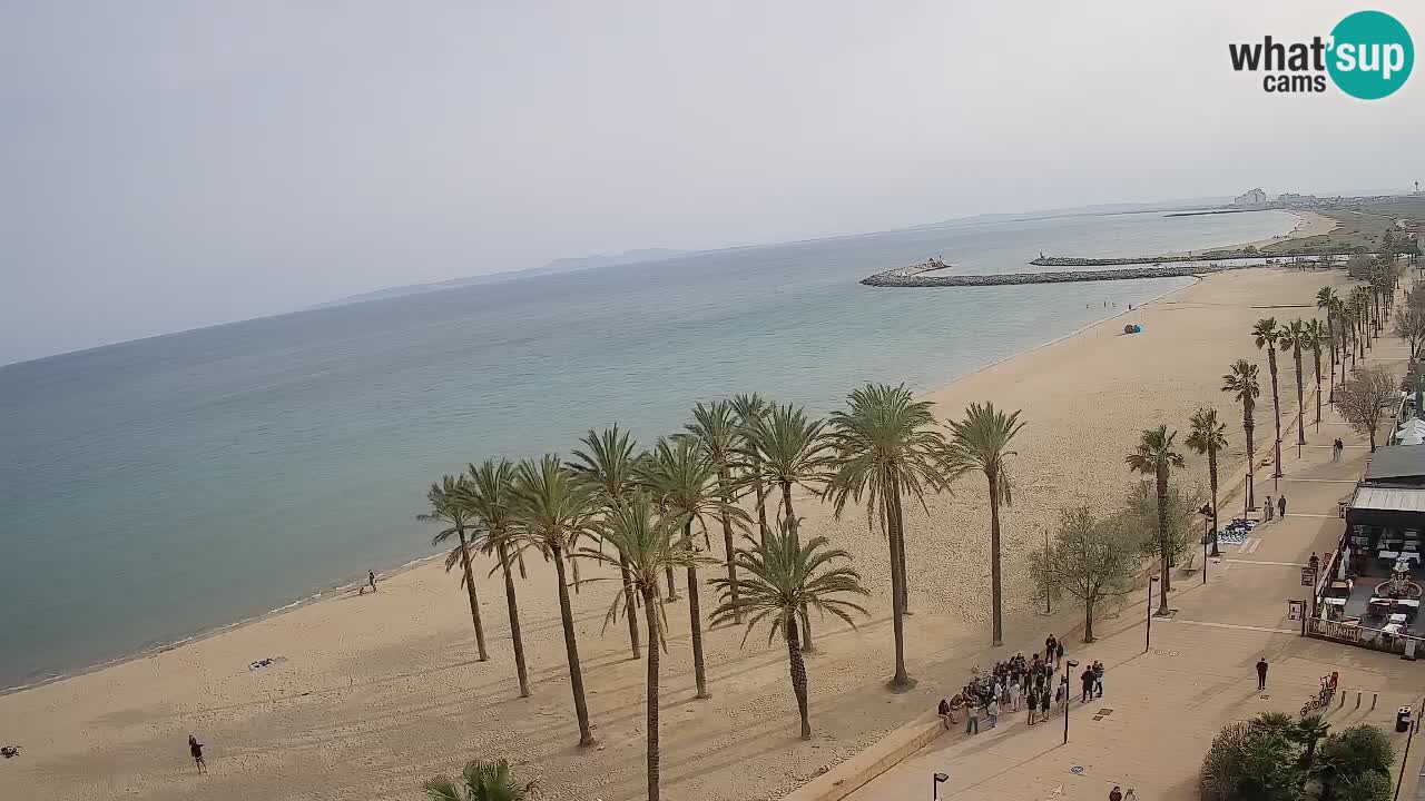 LIVEcam Roses plage – Hotel Montecarlo