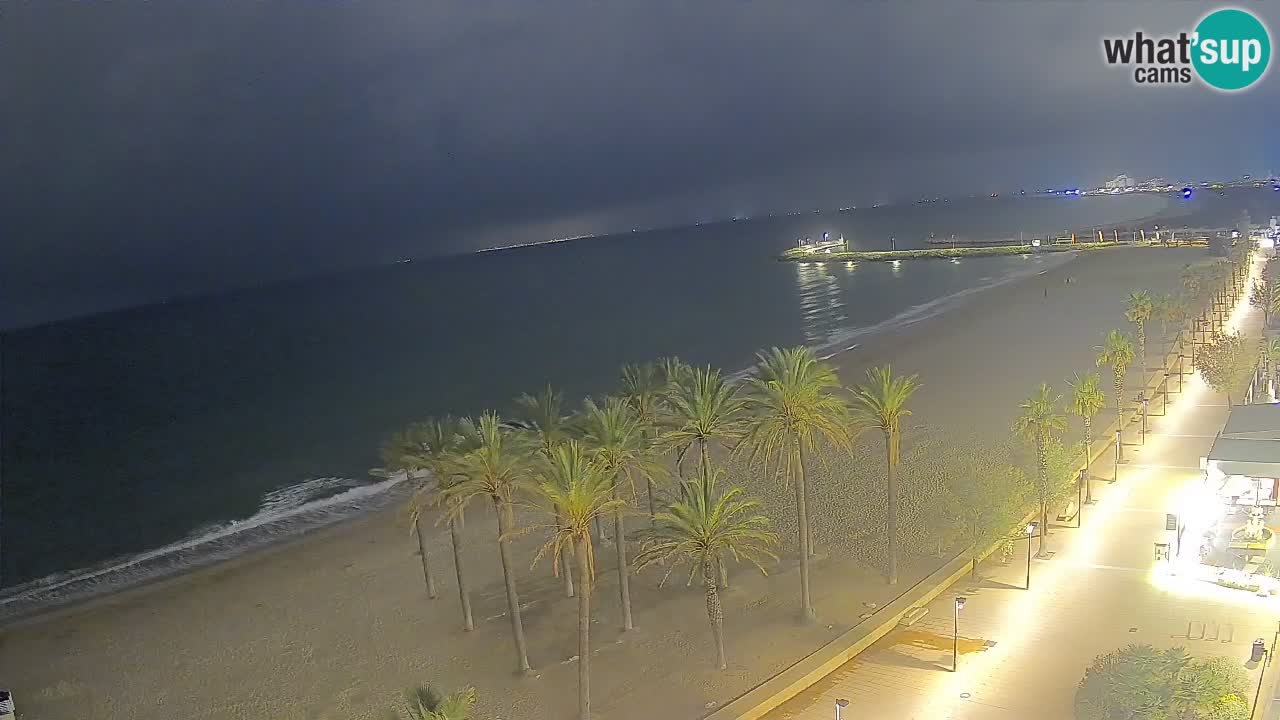Webcam Roses Strand – Hotel Montecarlo
