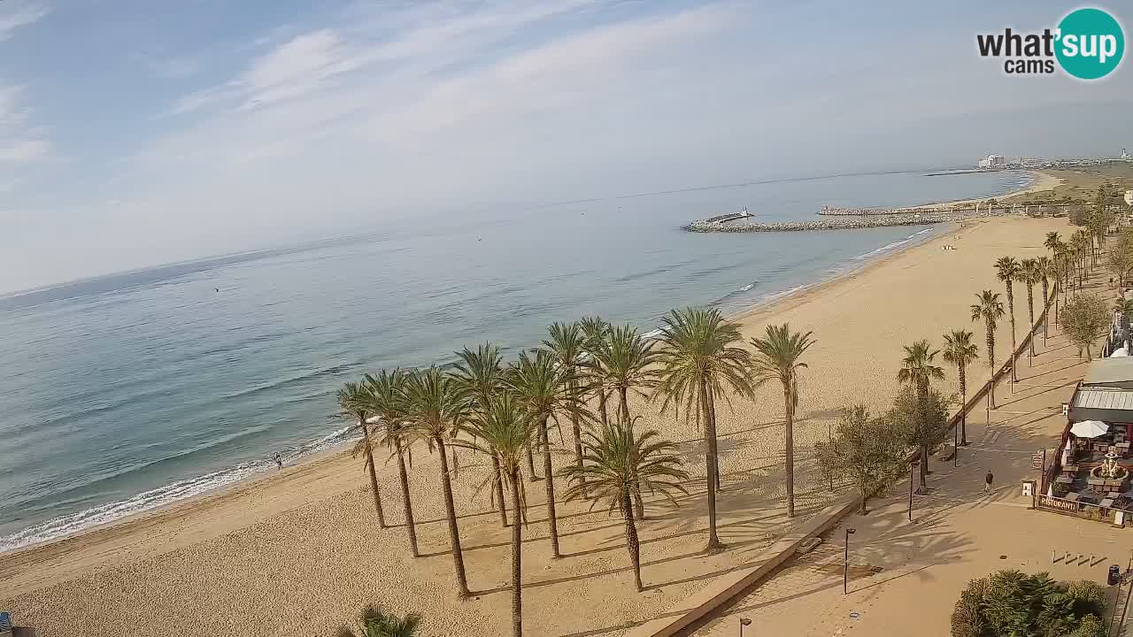LIVEcam Roses plage – Hotel Montecarlo