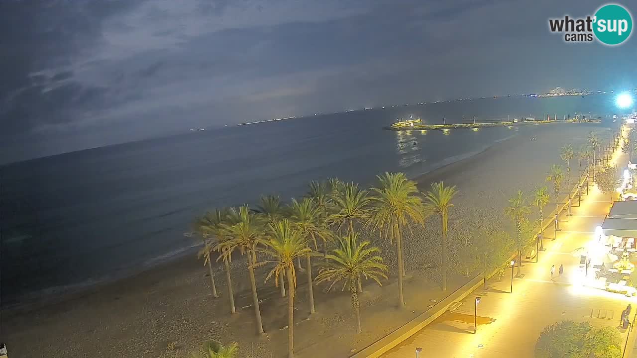 LIVEcam Roses plage – Hotel Montecarlo