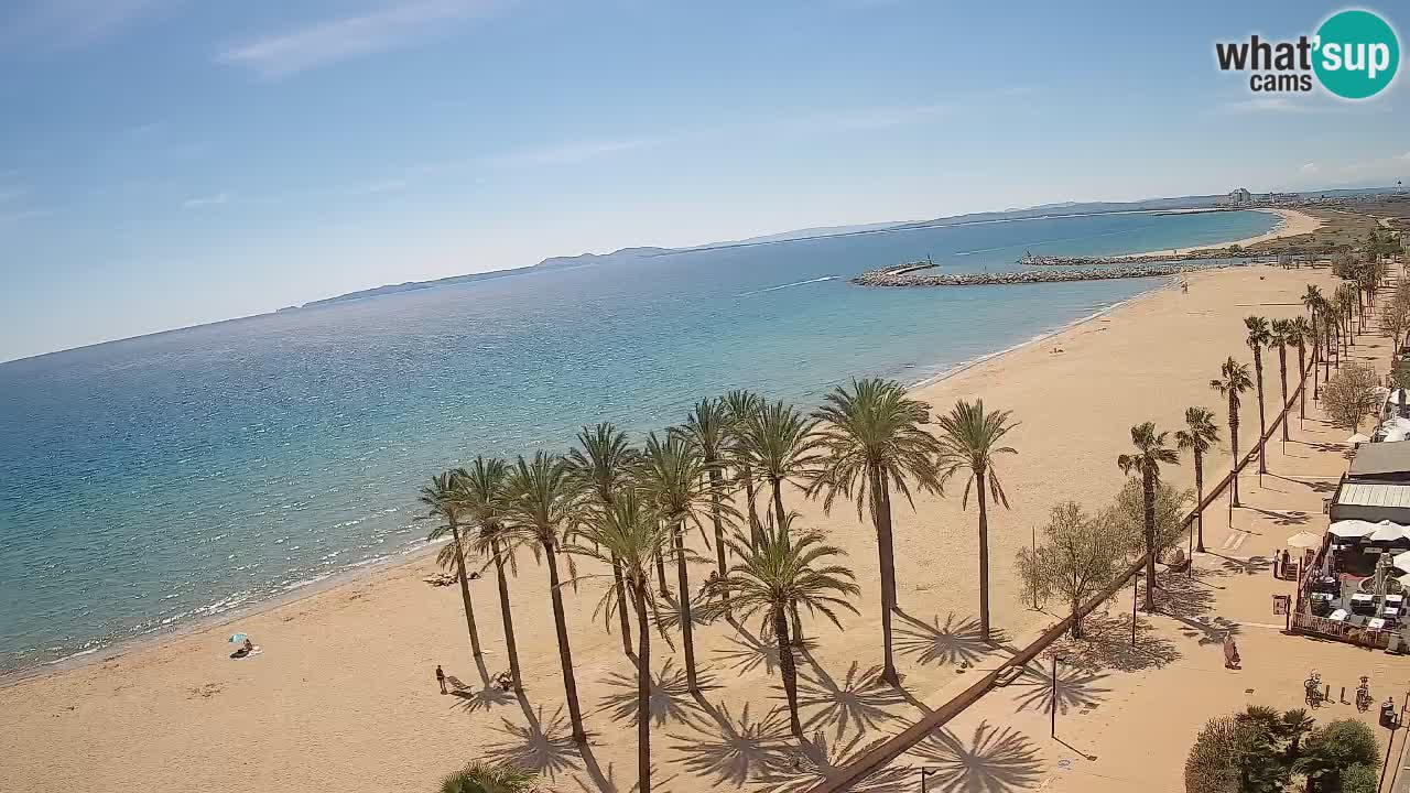 LIVEcam Roses plage – Hotel Montecarlo