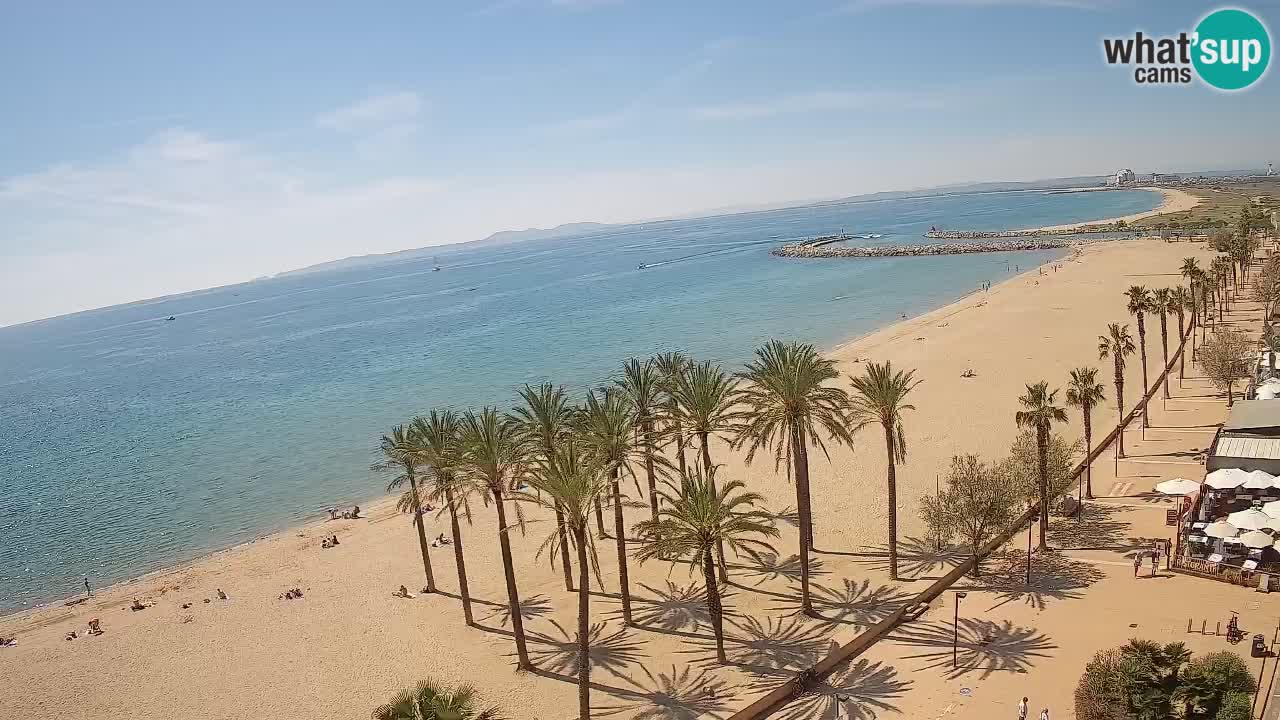 Camera en vivo Roses playa – Hotel MonteCarlo