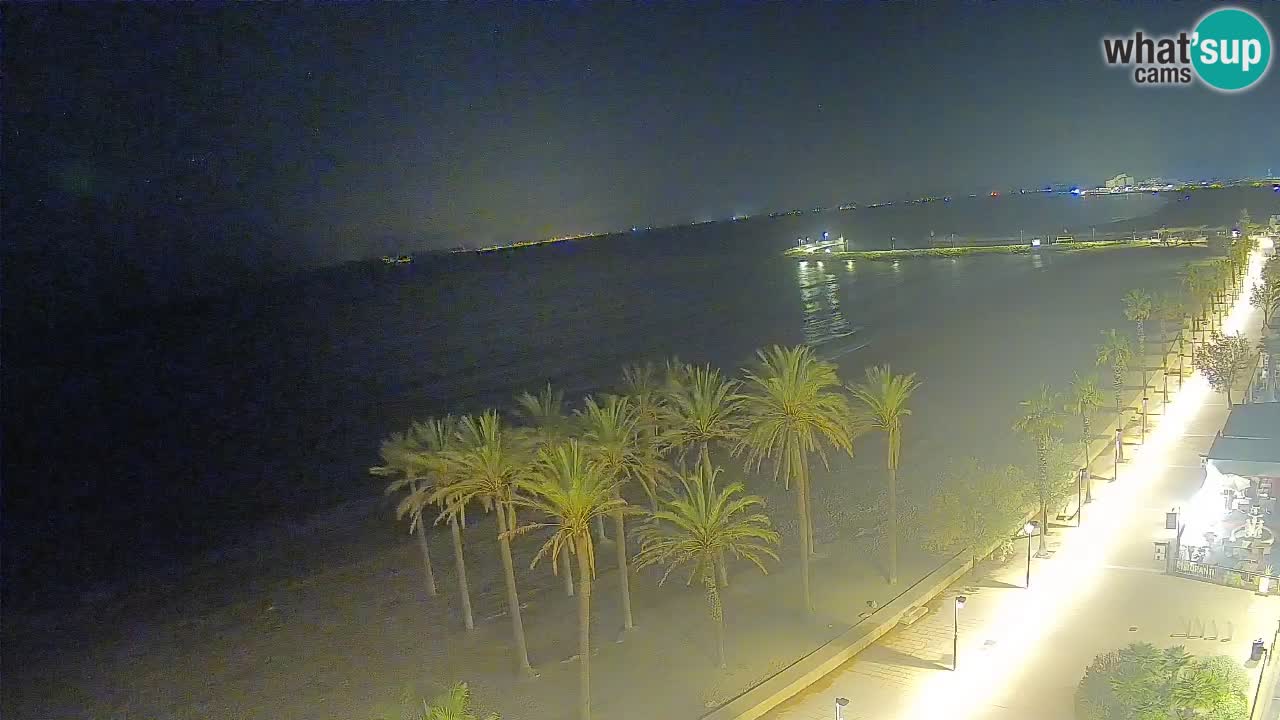 LIVEcam Roses plage – Hotel Montecarlo