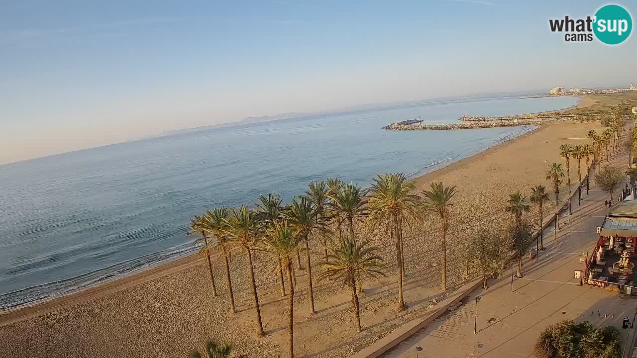 LIVEcam Roses plage – Hotel Montecarlo