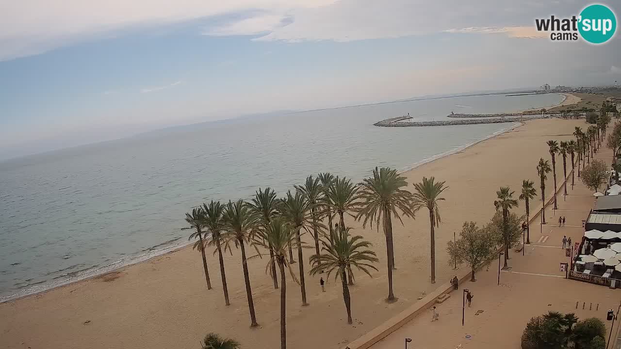 LIVEcam Roses plage – Hotel Montecarlo