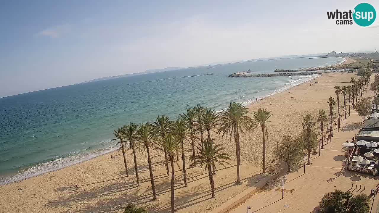 LIVEcam Roses plage – Hotel Montecarlo