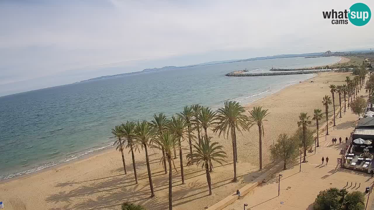 LIVEcam Roses plage – Hotel Montecarlo