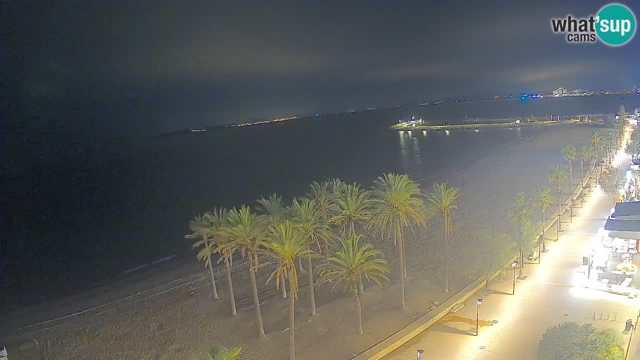Webcam Roses Strand – Hotel Montecarlo