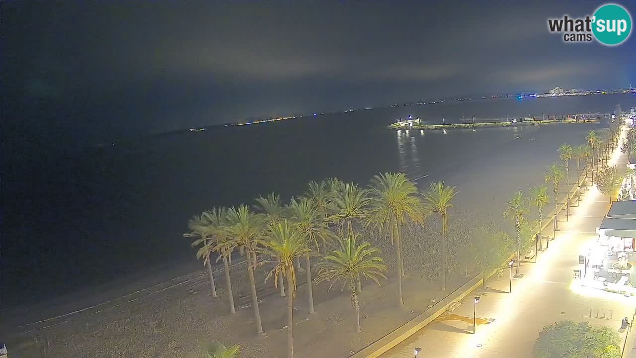 LIVEcam Roses plage – Hotel Montecarlo