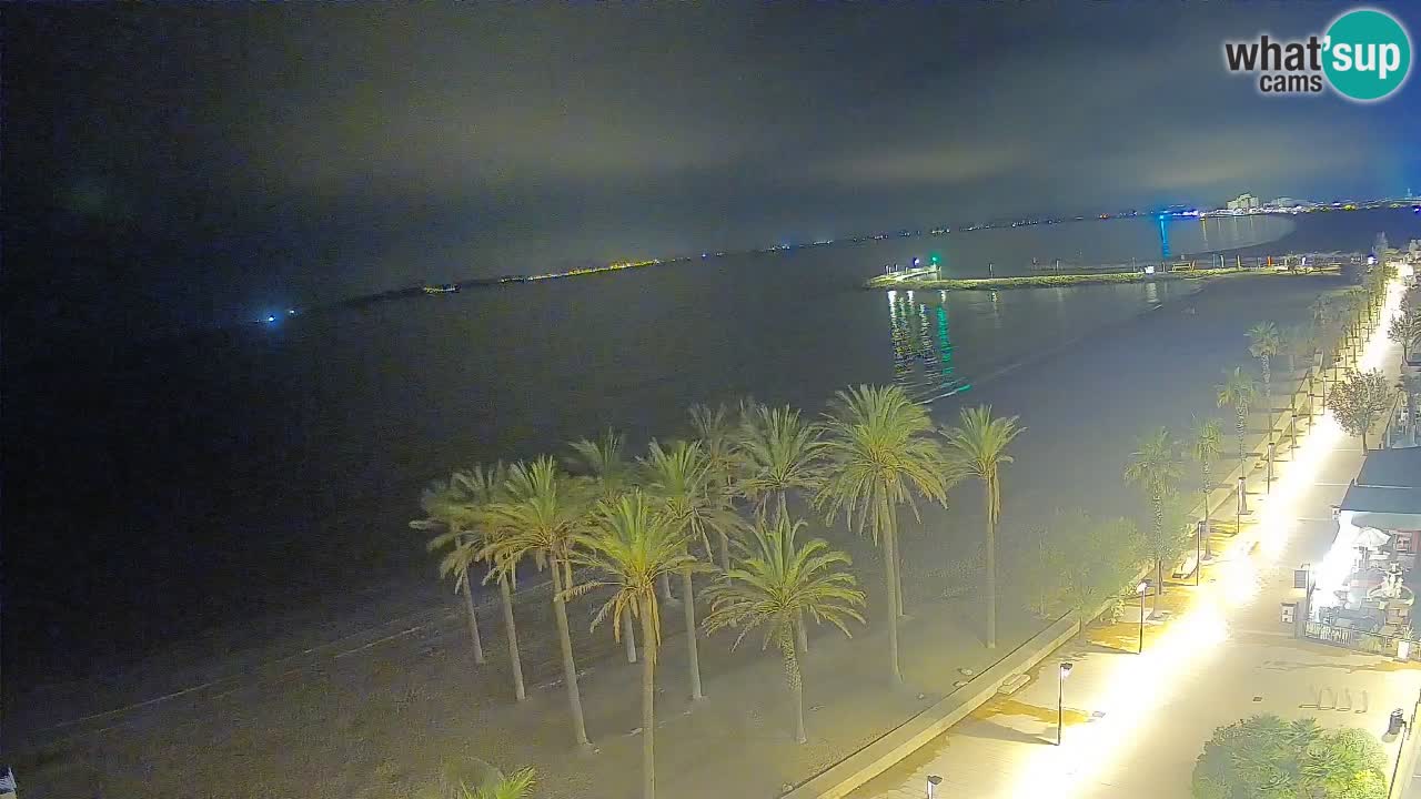 LIVEcam Roses plage – Hotel Montecarlo