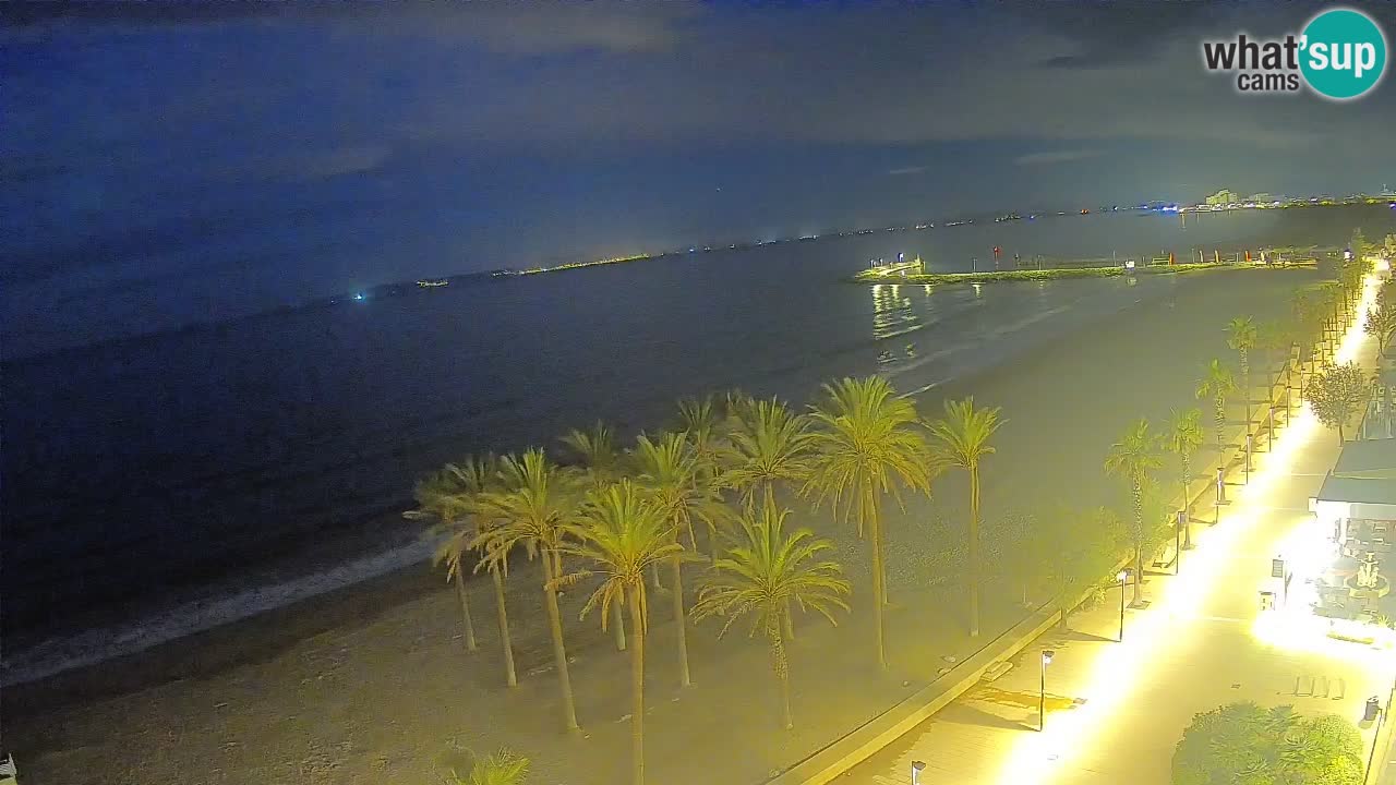 LIVEcam Roses plage – Hotel Montecarlo