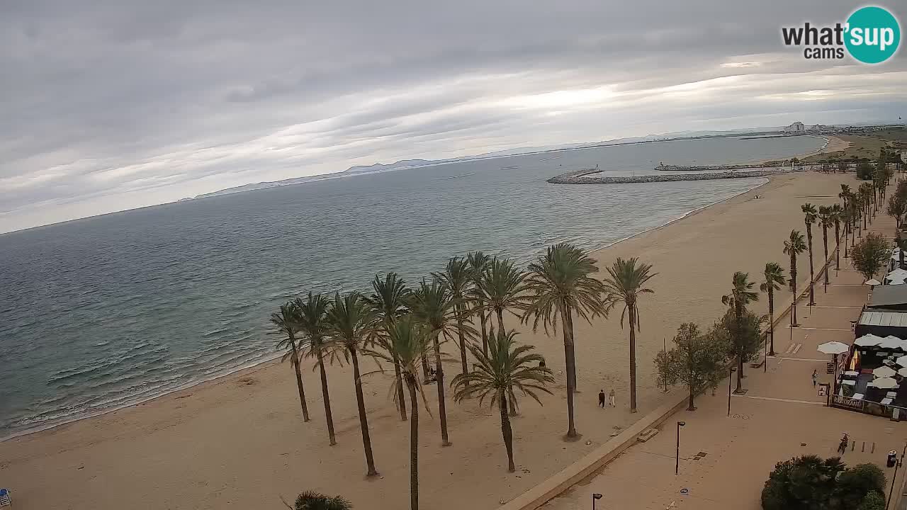 LIVEcam Roses plage – Hotel Montecarlo