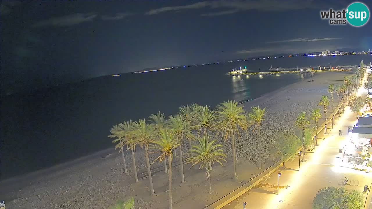 Webcam Roses Strand – Hotel Montecarlo