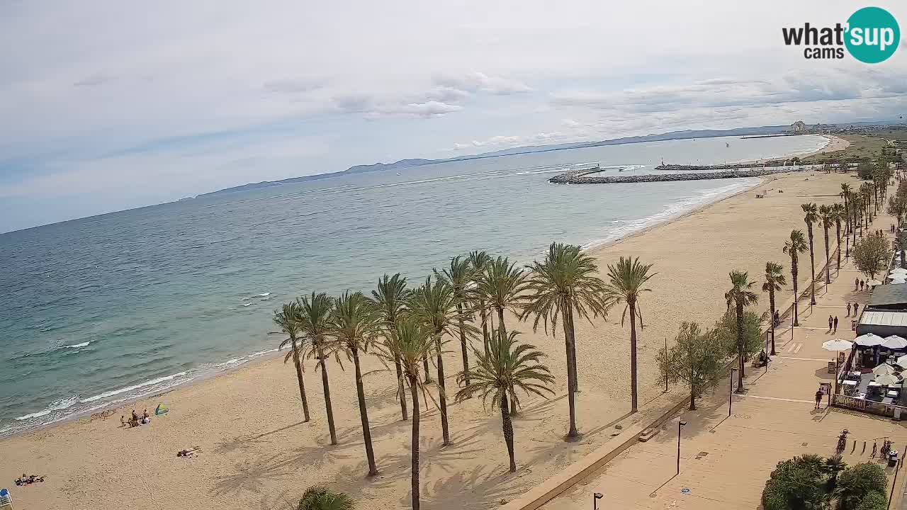 LIVEcam Roses plage – Hotel Montecarlo