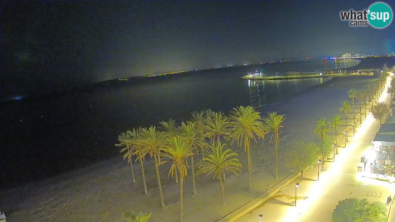 LIVEcam Roses plage – Hotel Montecarlo
