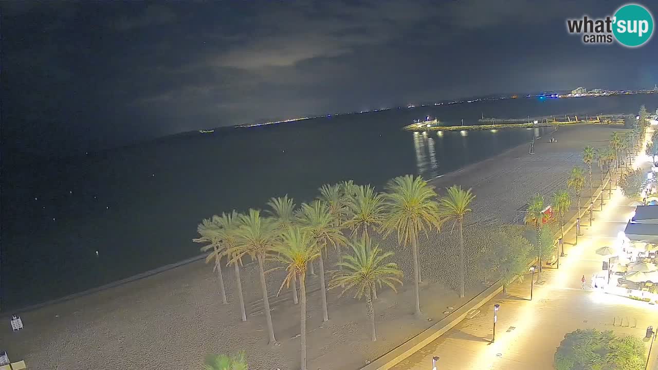 Webcam Roses Strand – Hotel Montecarlo