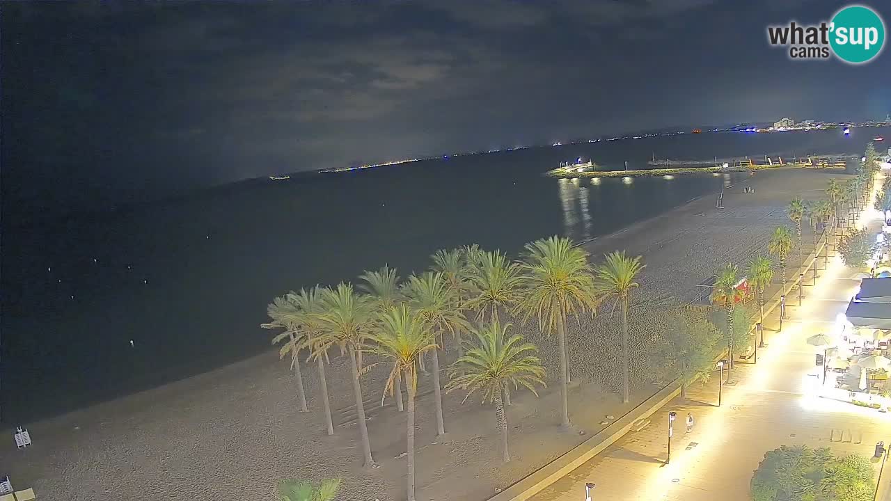Webcam Roses Strand – Hotel Montecarlo