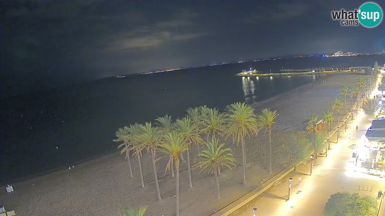 Camera en vivo Roses playa – Hotel MonteCarlo