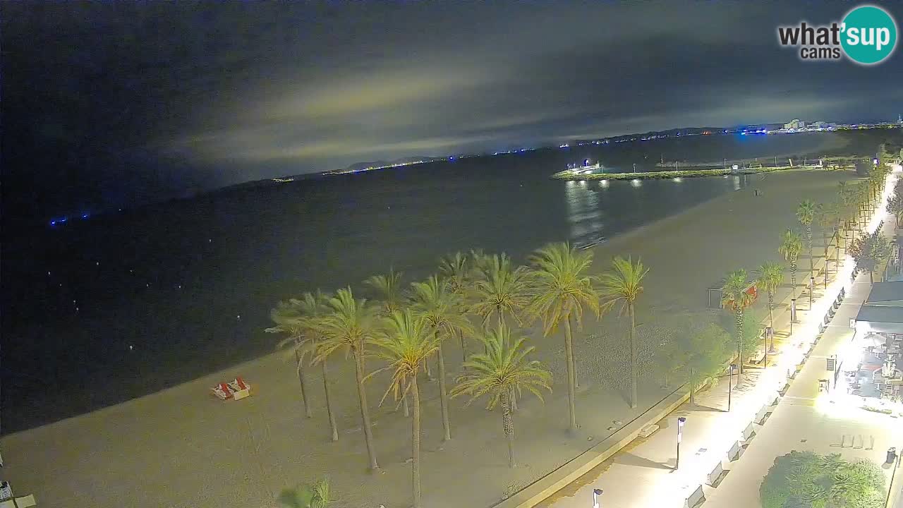 LIVEcam Roses plage – Hotel Montecarlo