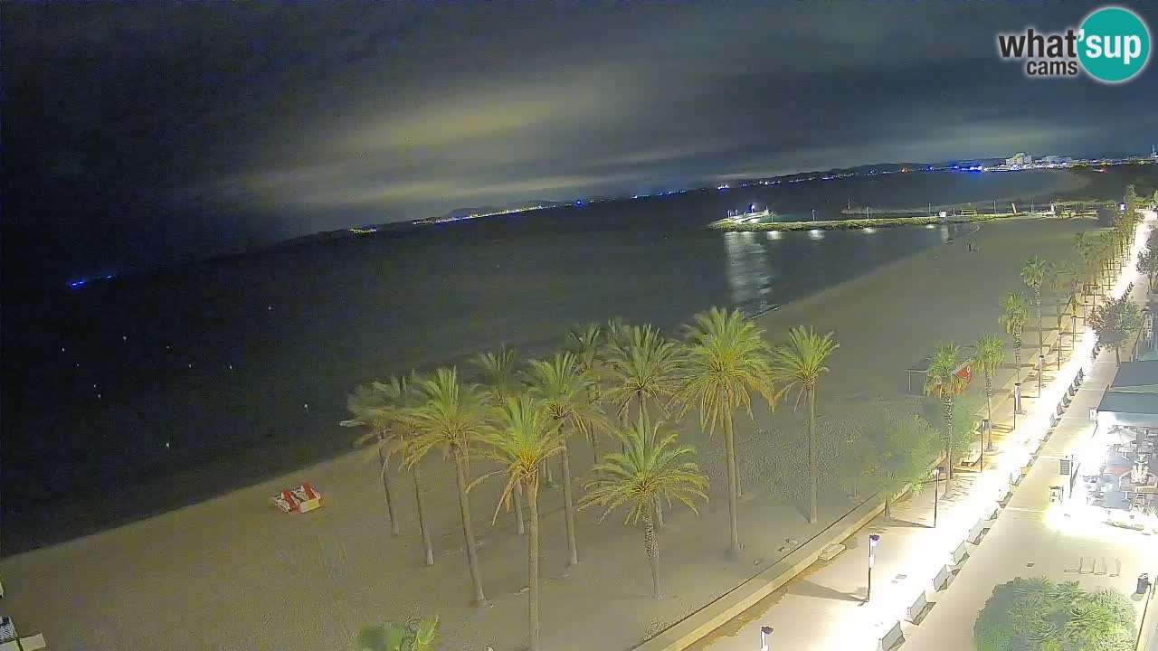 LIVEcam Roses plage – Hotel Montecarlo
