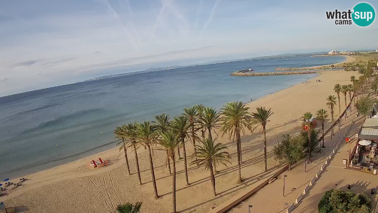 LIVEcam Roses plage – Hotel Montecarlo