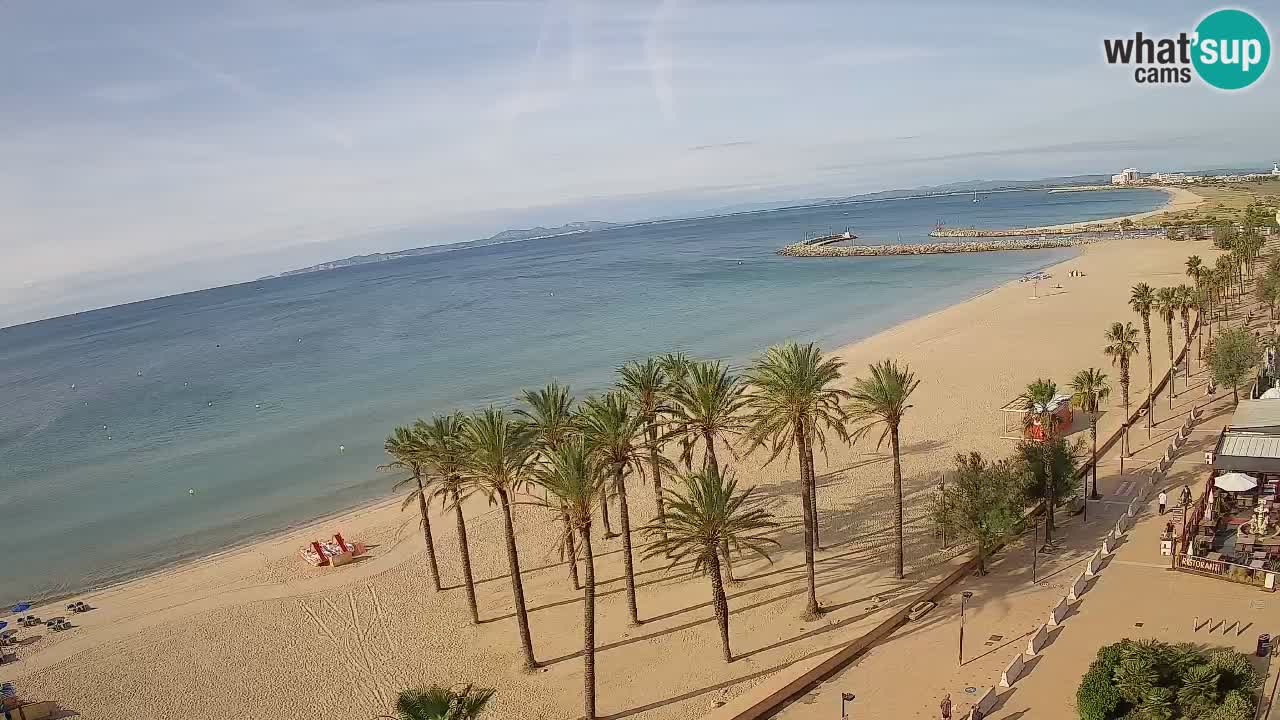 LIVEcam Roses plage – Hotel Montecarlo