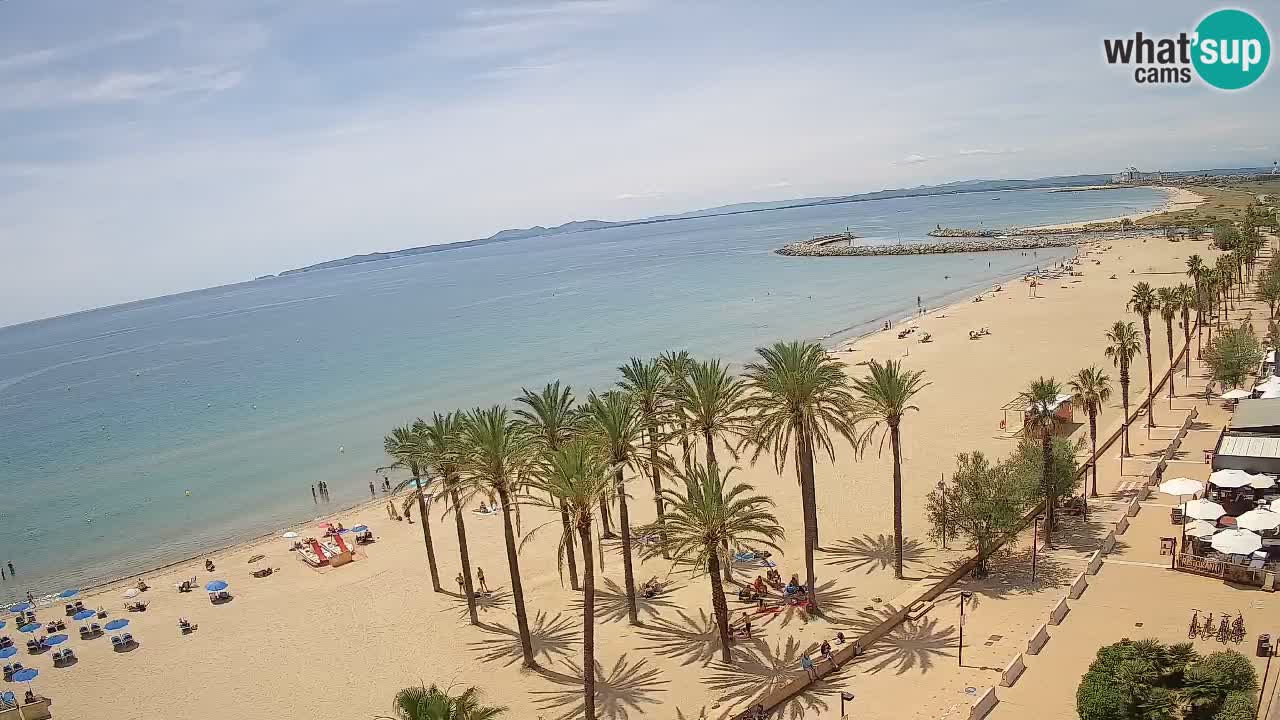 LIVEcam Roses plage – Hotel Montecarlo