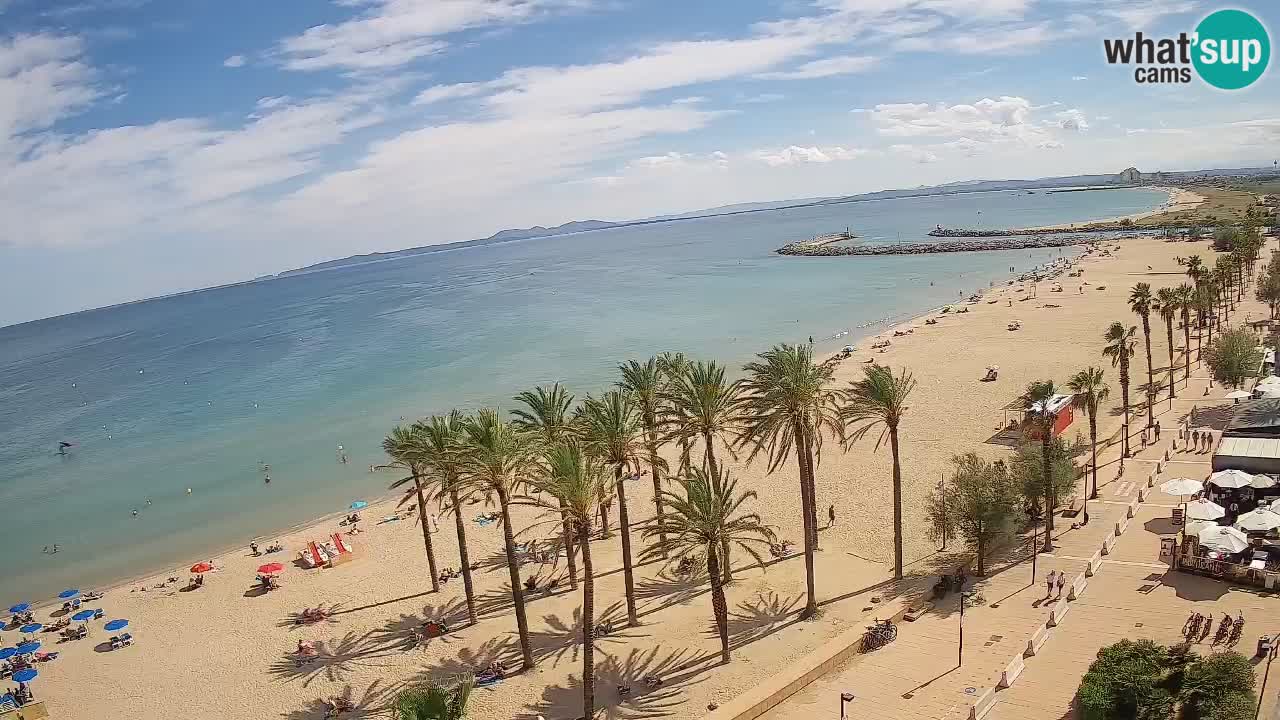 LIVEcam Roses plage – Hotel Montecarlo