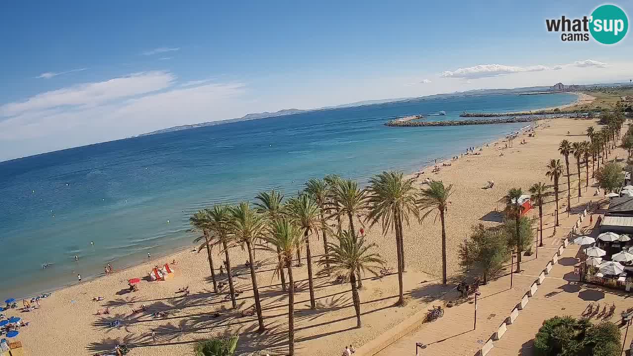 LIVEcam Roses plage – Hotel Montecarlo