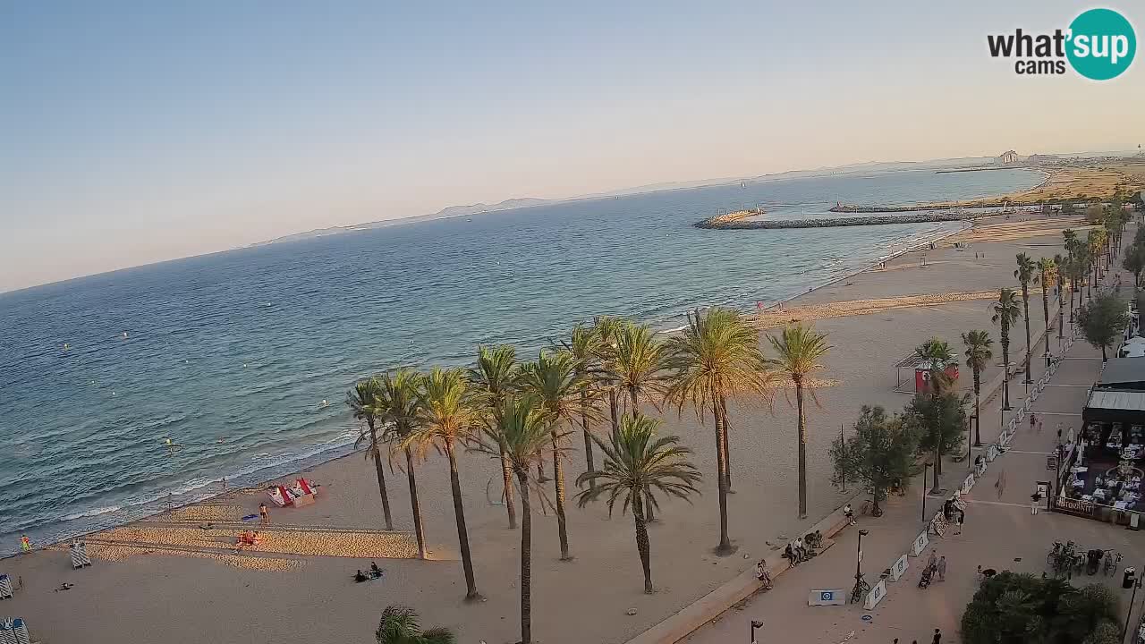 LIVEcam Roses plage – Hotel Montecarlo