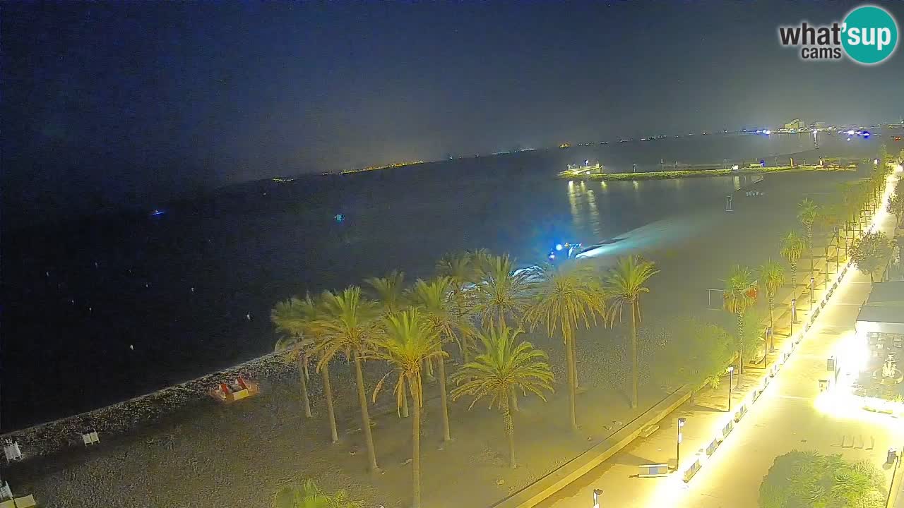 Webcam Roses Strand – Hotel Montecarlo