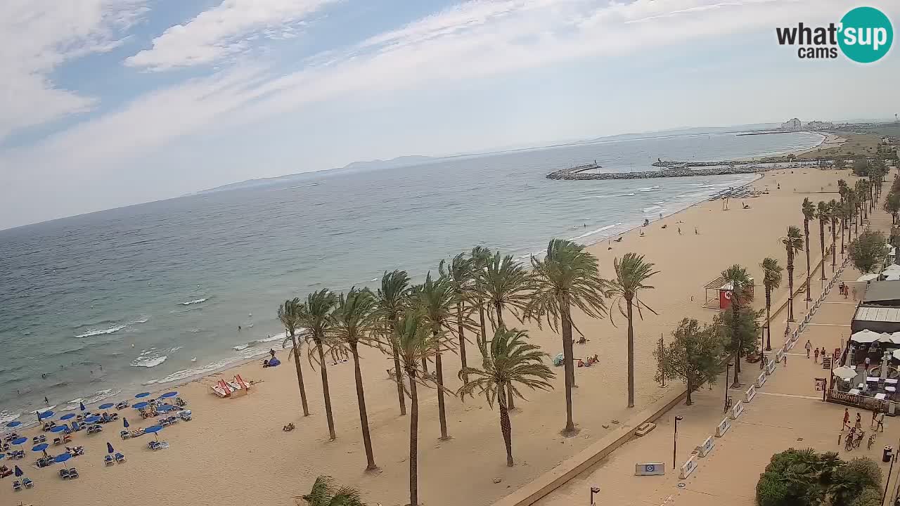LIVEcam Roses plage – Hotel Montecarlo