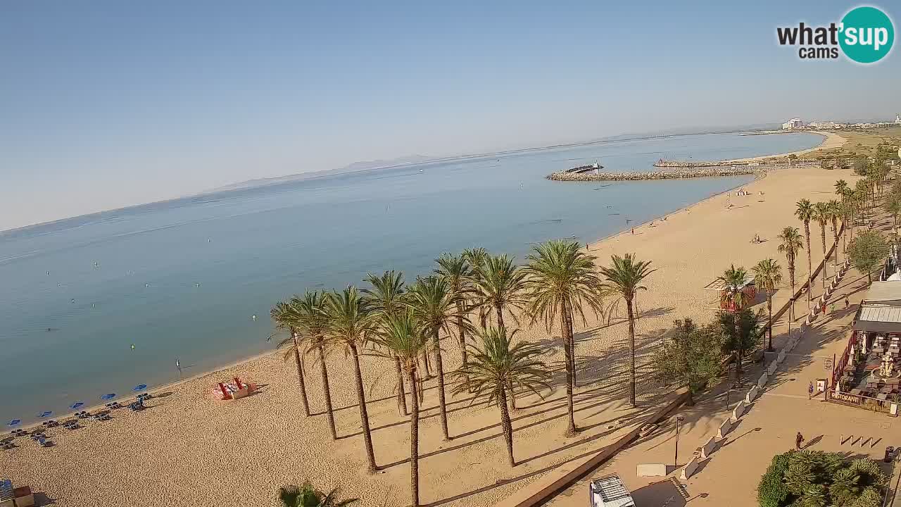 LIVEcam Roses plage – Hotel Montecarlo