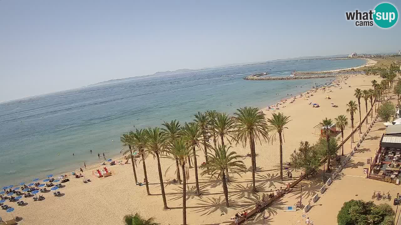 Webcam Roses Strand – Hotel Montecarlo