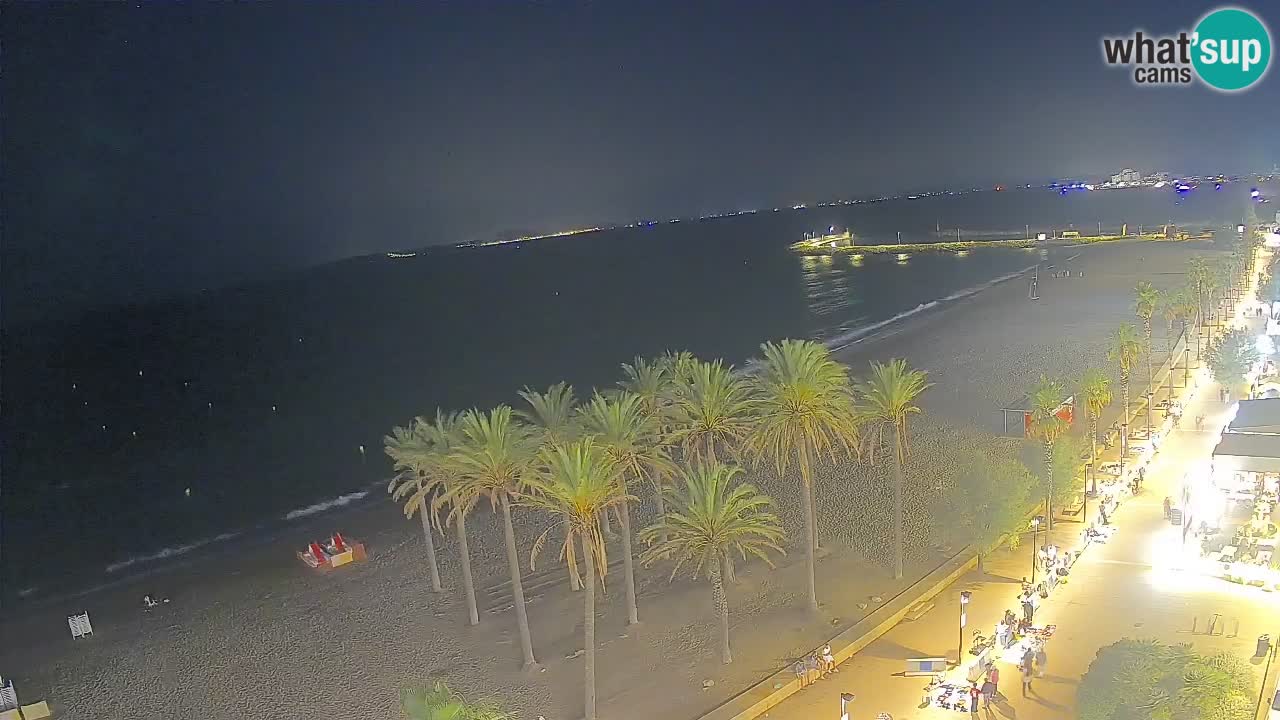 Webcam Roses Strand – Hotel Montecarlo