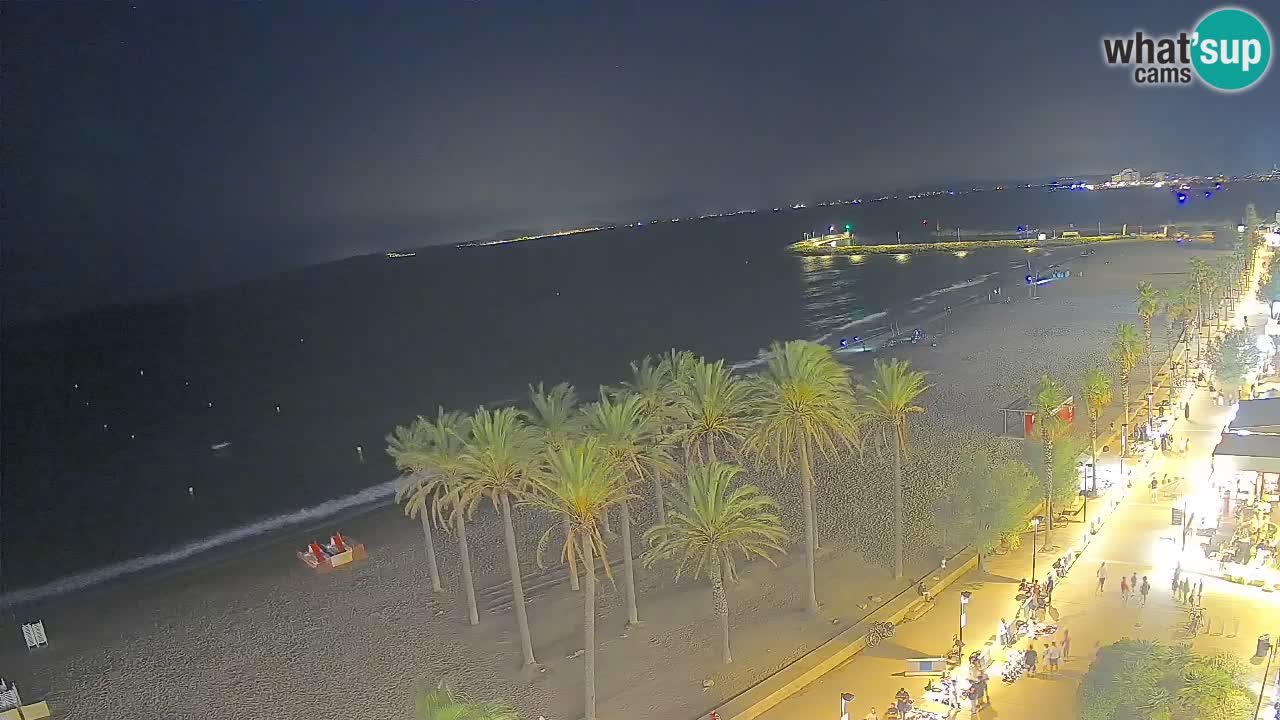 Webcam Roses Strand – Hotel Montecarlo