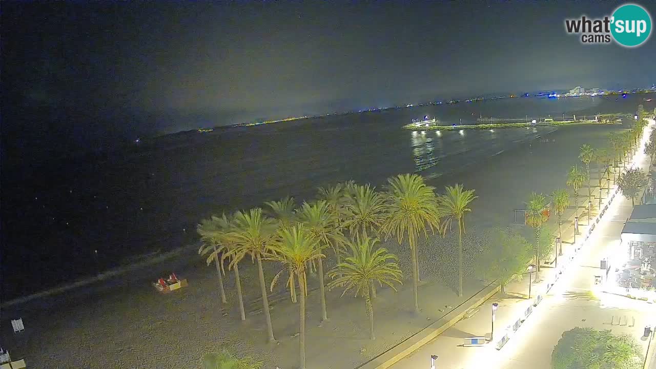 Webcam Roses Strand – Hotel Montecarlo