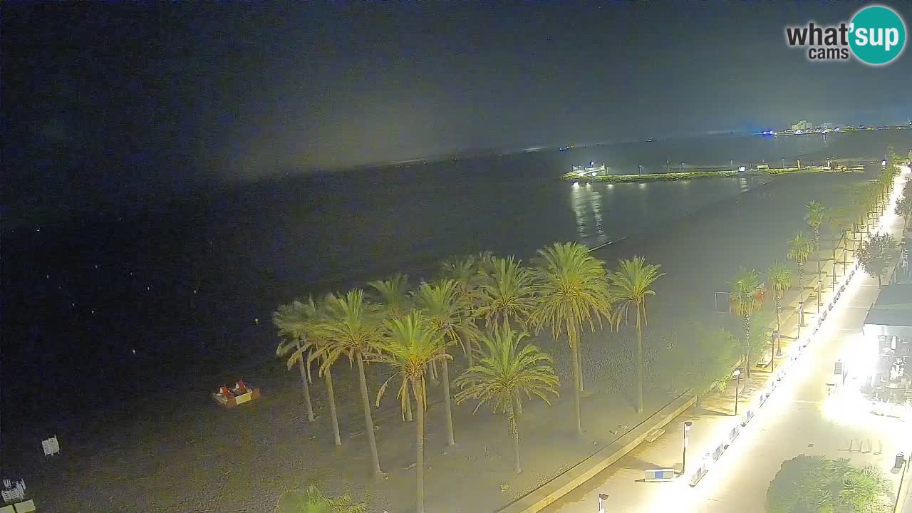 Camera en vivo Roses playa – Hotel MonteCarlo