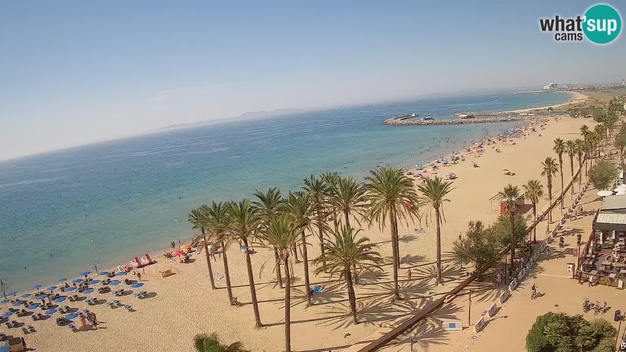 LIVEcam Roses plage – Hotel Montecarlo