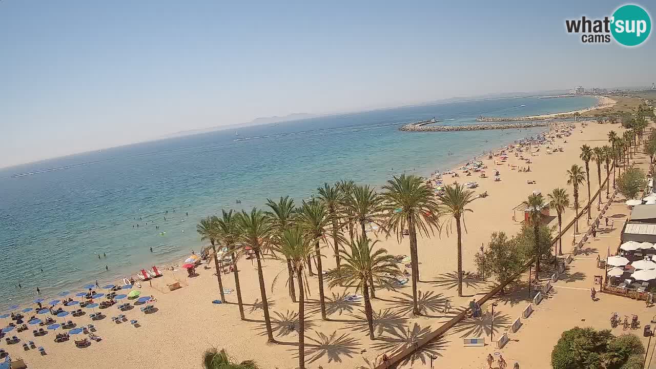 LIVEcam Roses plage – Hotel Montecarlo