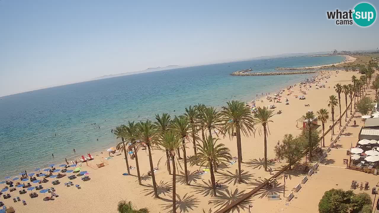 LIVEcam Roses plage – Hotel Montecarlo