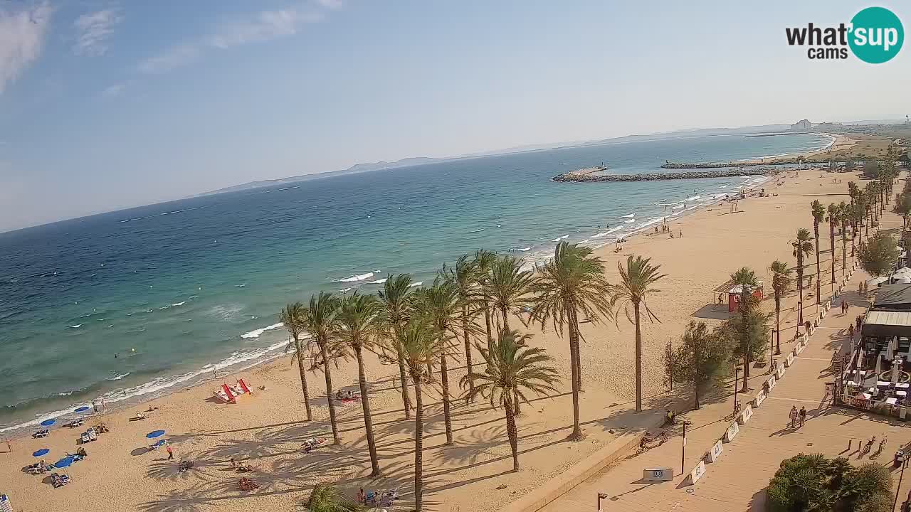 LIVEcam Roses plage – Hotel Montecarlo