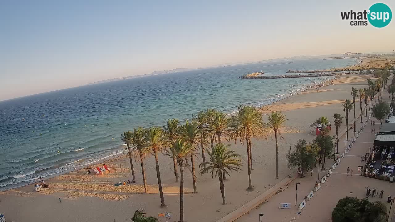 LIVEcam Roses plage – Hotel Montecarlo