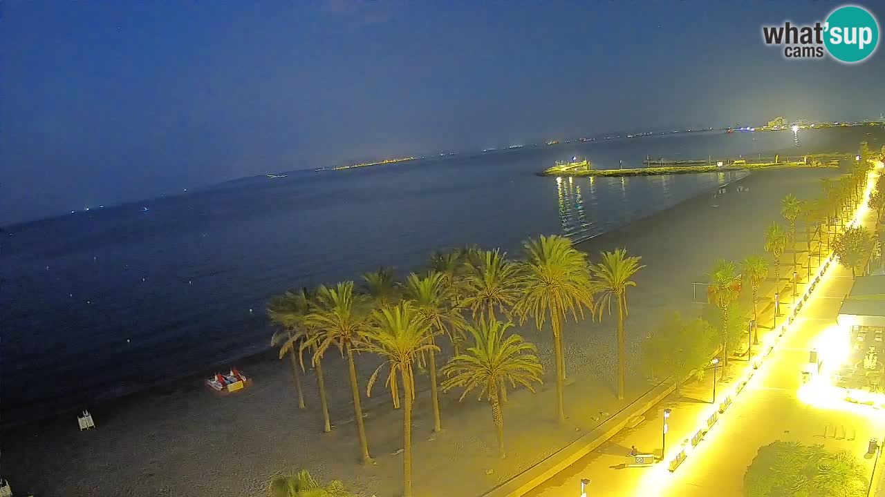 Camera en vivo Roses playa – Hotel MonteCarlo