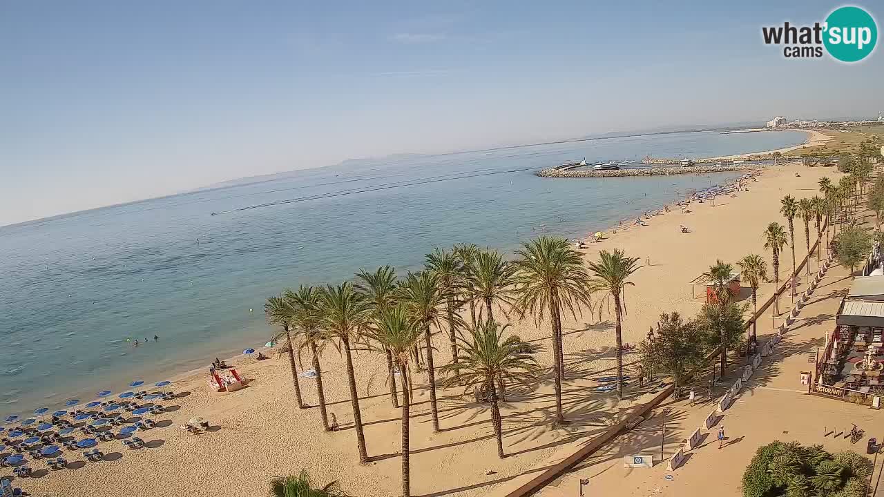 Webcam Live Roses spiaggia – Hotel MonteCarlo